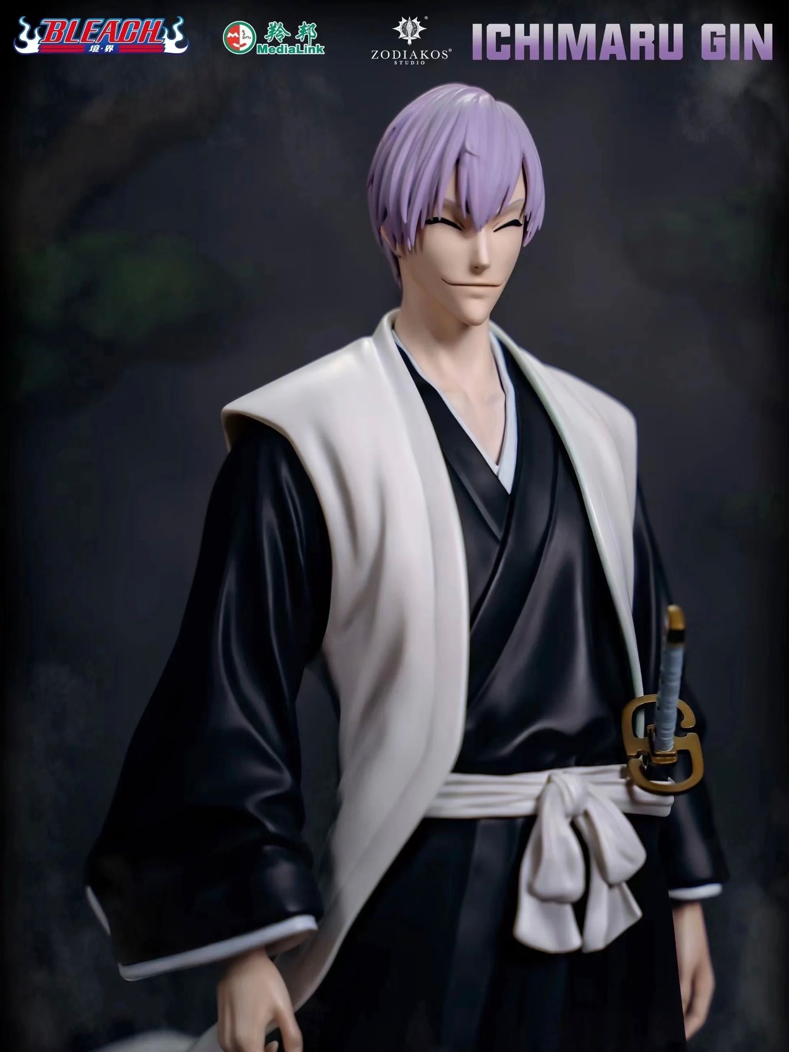 Ichimaru Gin - Bleach - Zodiakos Studio resin statue zodiakos studio anime figure