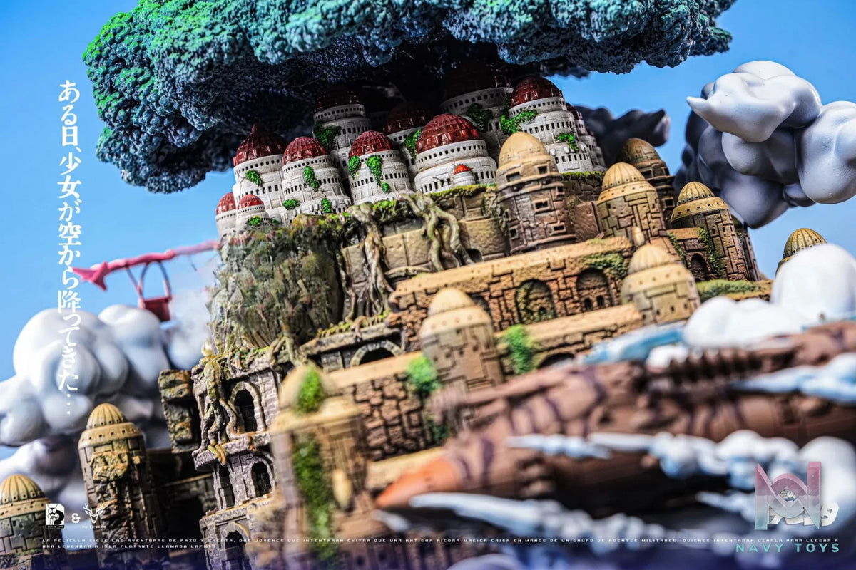 White Deer Studio X Black Ant Studio – Pazu X Sheeta Castle in the Sky