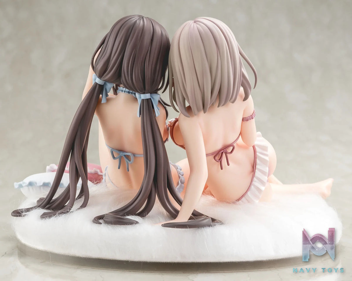 HAKOIRI MUSUME – Hoshimiya Amane & Shimizu Yui illustration by karory (KAROMIX) 1/6 Complete Figure (Licensed)