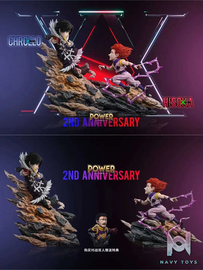 Hisoka vs Chrollo Lucifer - Hunter x Hunter - Power Studio resin statue Power Studio anime figure