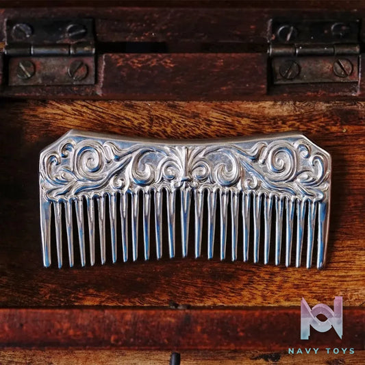 Raven Studio (silver jewelry) – Exclusive Design Skull Arabesque Comb Original