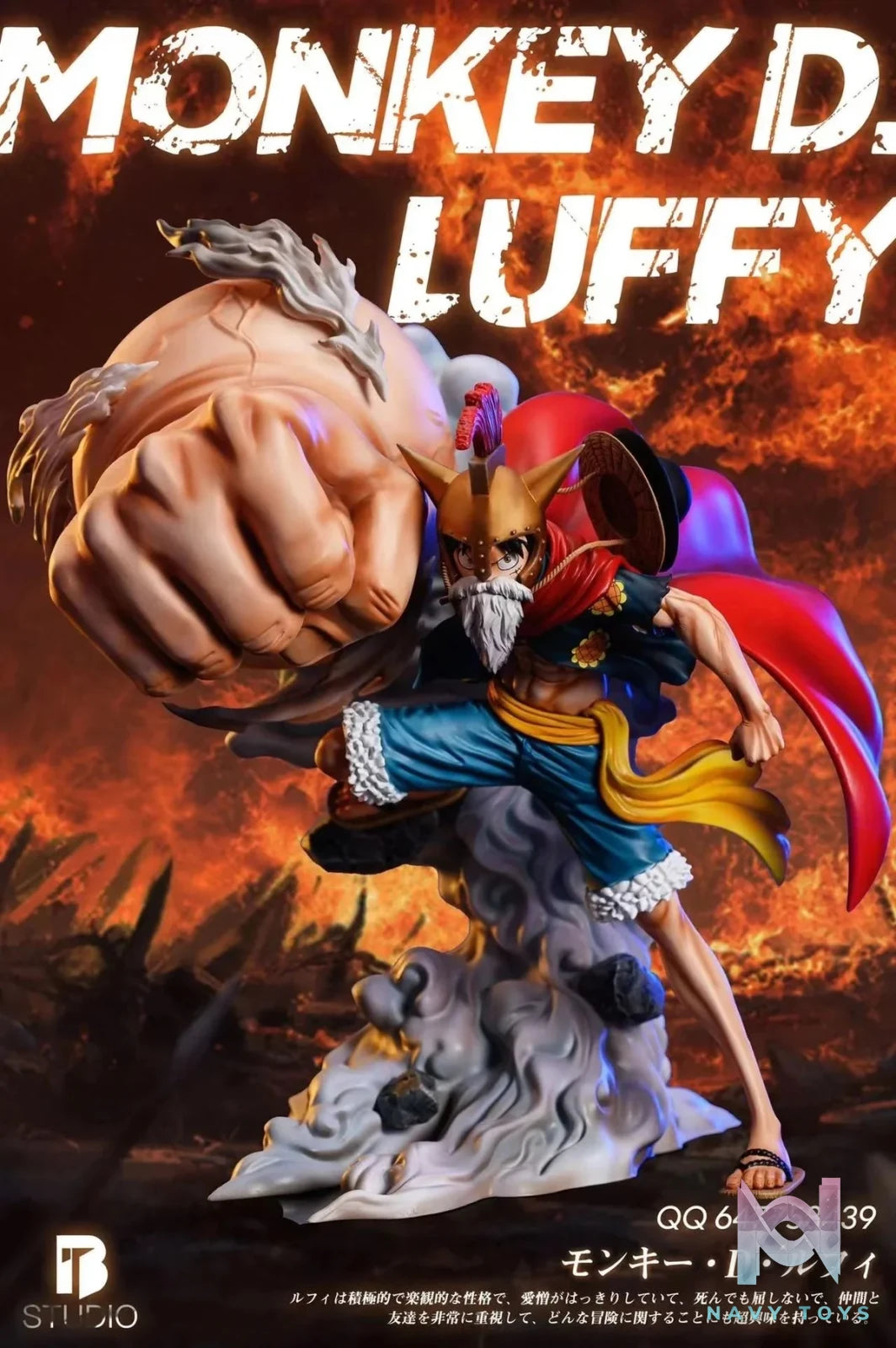 Luffy resin statue bt studio anime figure