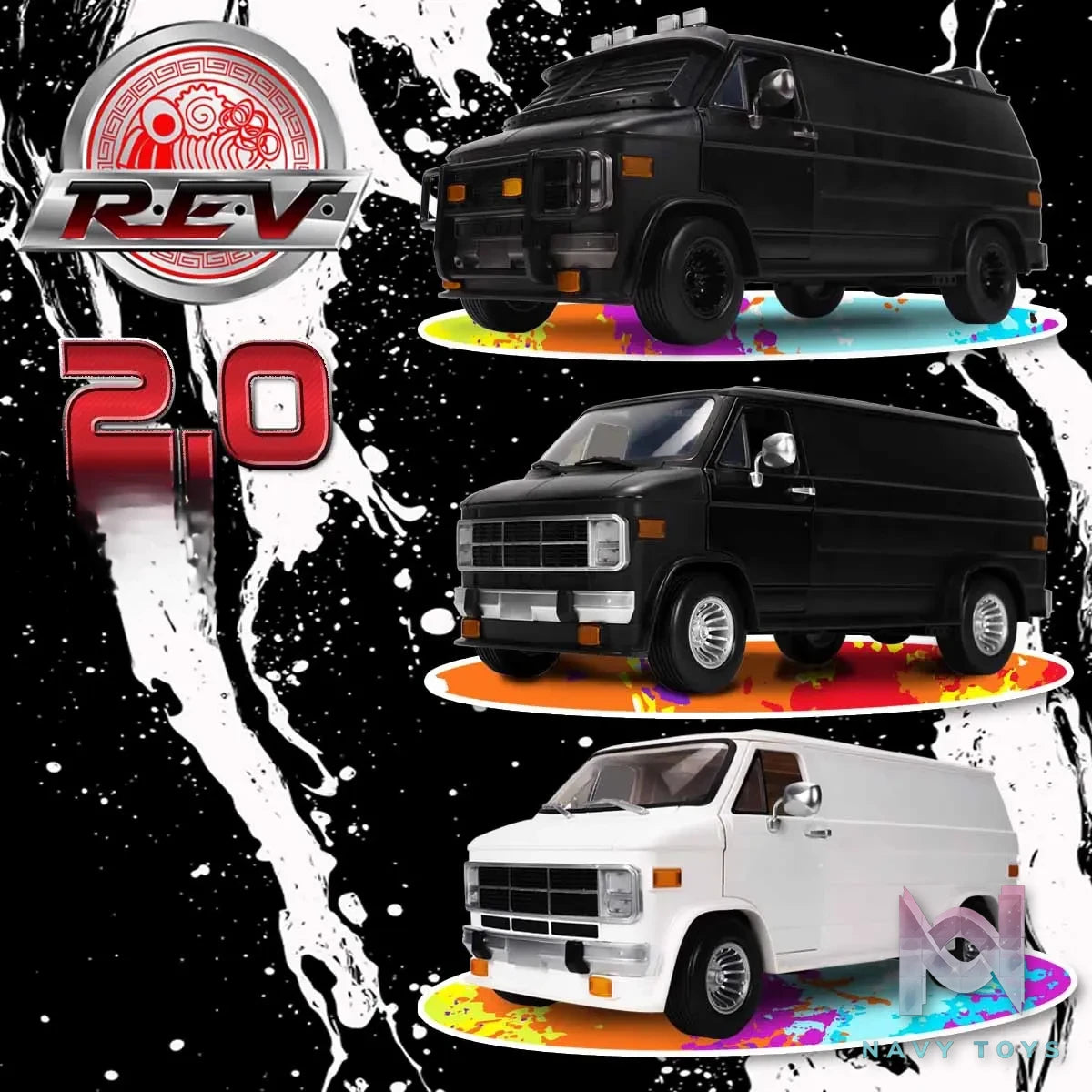 Ramen Toy – RAMEN ECONOMICAL VAN 2.0 REV05 REV06 REV07 (Licensed)