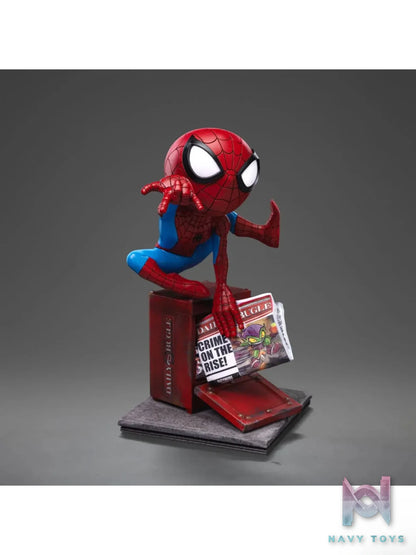 Iron Studio – Marvel MiniCo Series Spider-Man & Splinter & Apollo 11 Astronaut & Captain America (Licensed)
