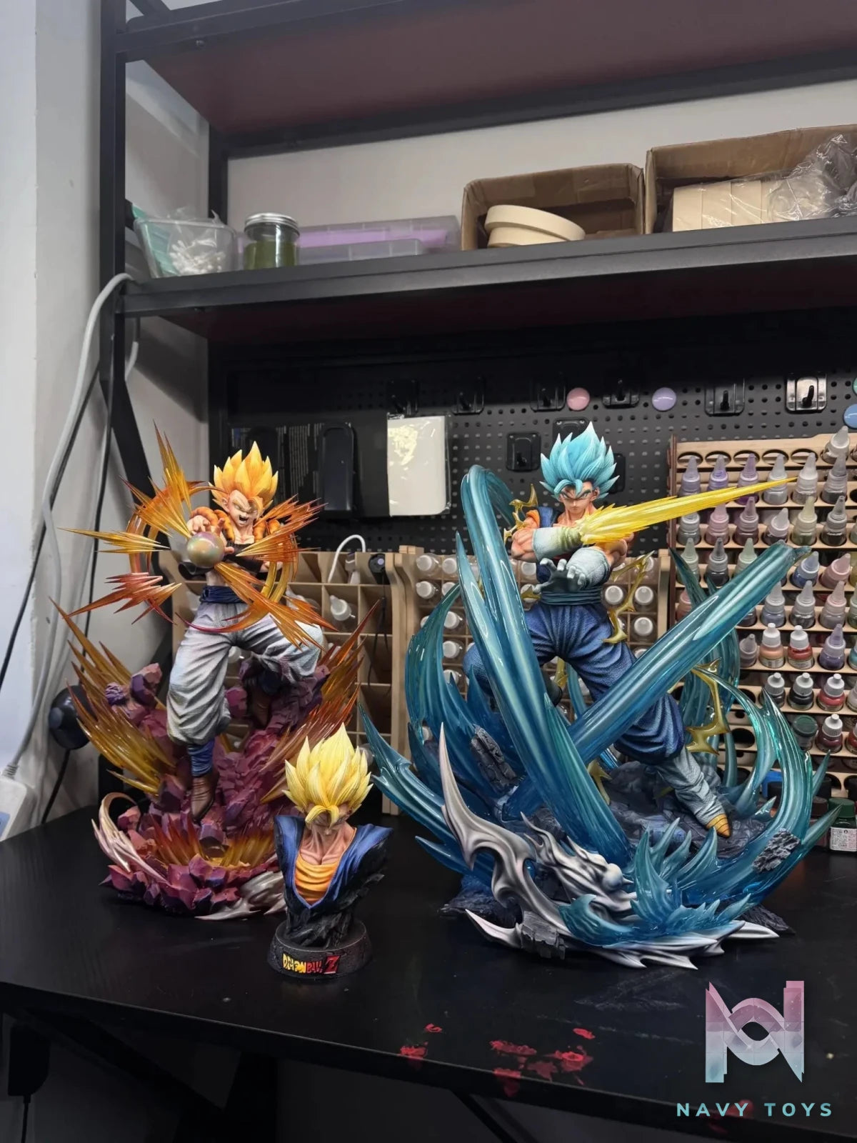 YISHOU Studio - Vegito Dragon Ball resin statue Navy Toys anime figure