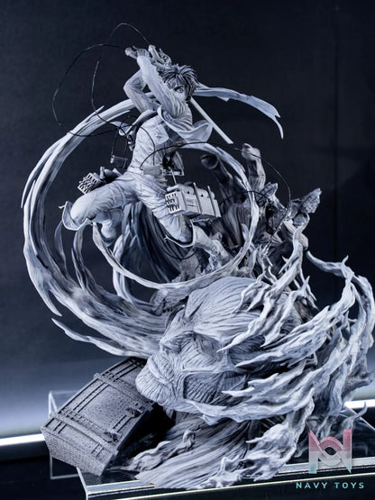 Three Artisan Studio – T Plus Series Attack on Titan Eren Jaeger 1/6 Statue (Licensed)