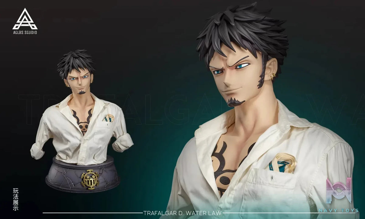 Atlas Studio – One Piece Trafalgar D. Water Law Bust