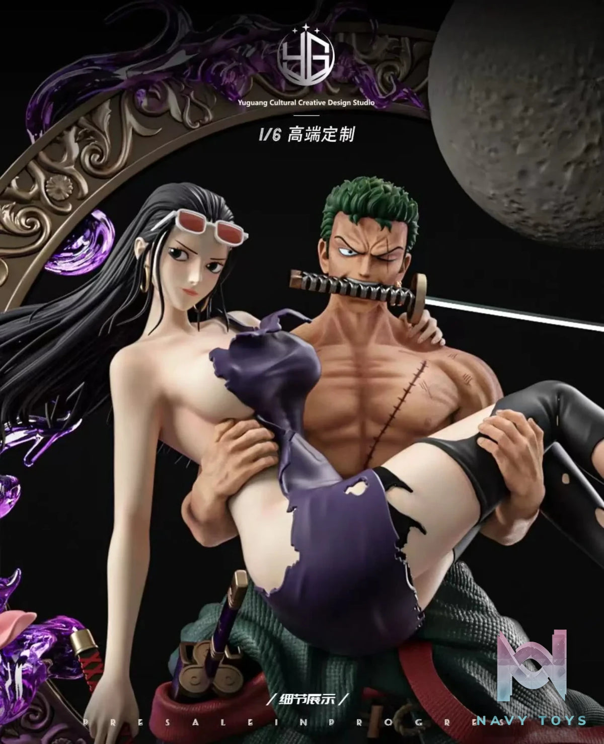 Yuguang Cultural Creative Design Studio – One Piece Roronoa Zoro and Nico Robin