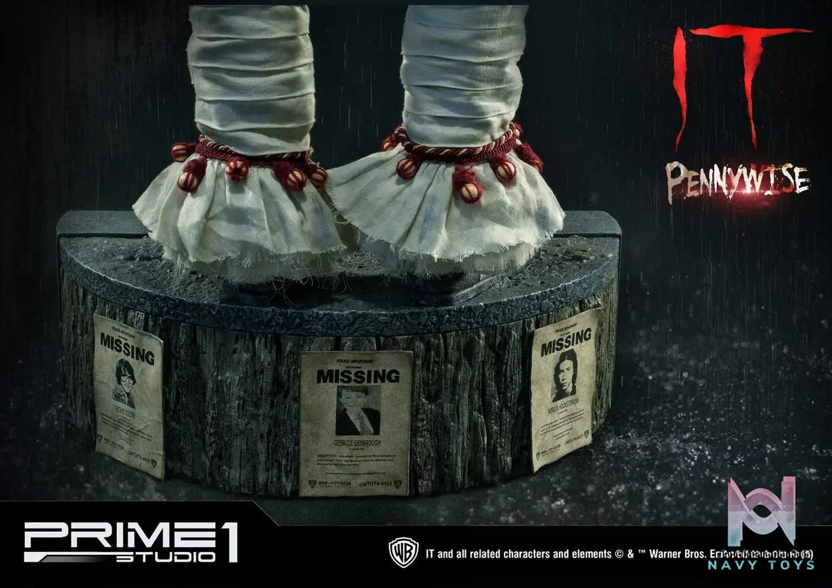 Prime 1 Studio – High Definition Museum Masterline IT (Film) Pennywise HDMMIT-01 (Licensed)