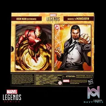Hasbro Studio – Marvel Legends X-Men ’97 Animated Series Set: Extremis Armor Iron Man and Mandarin (Licensed)