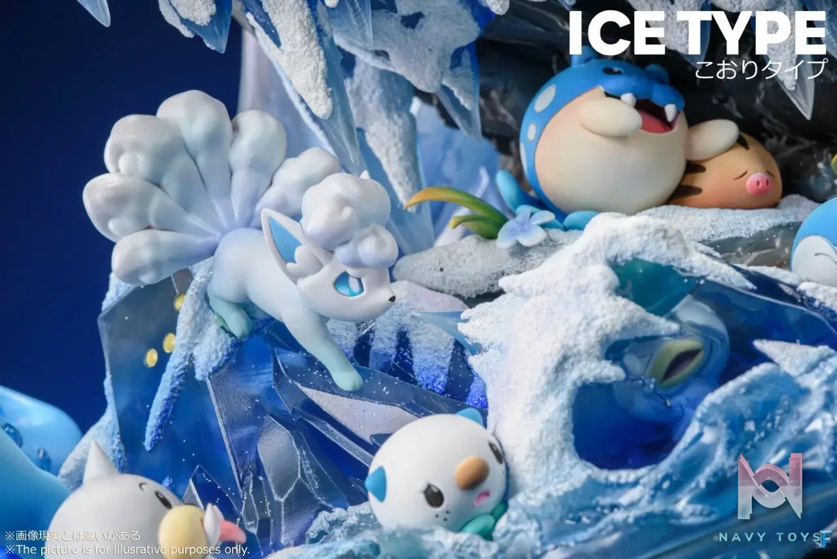 Pc House Studio – Pokémon Attribute Series 8th Edition Ice Attribute