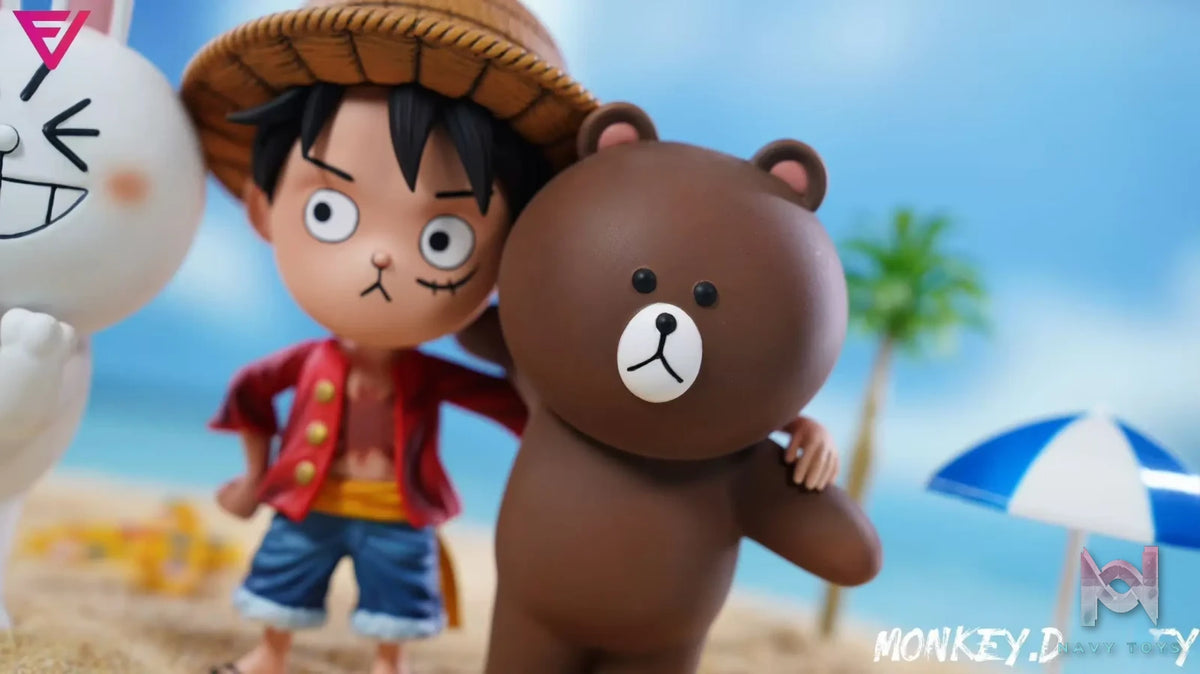 EVE Studio – One Piece Q version Luffy & Brown & Cony