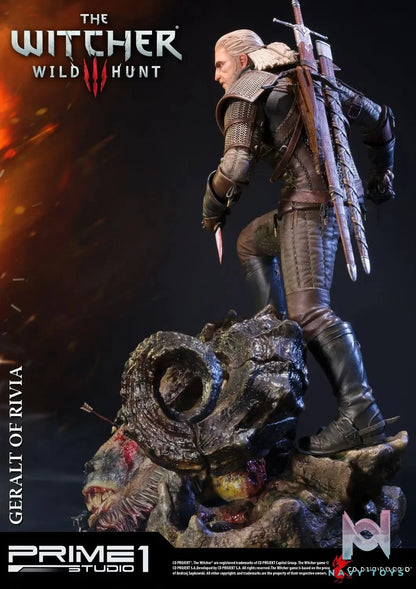Prime 1 Studio – Premium Masterline The Witcher 3: Wild Hunt Geralt of Rivia PMW3-01 PMW3-01EX (Licensed)