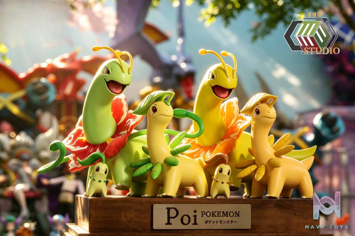 Miao Miao House Studio – Meganium Evolution Set Pokémon