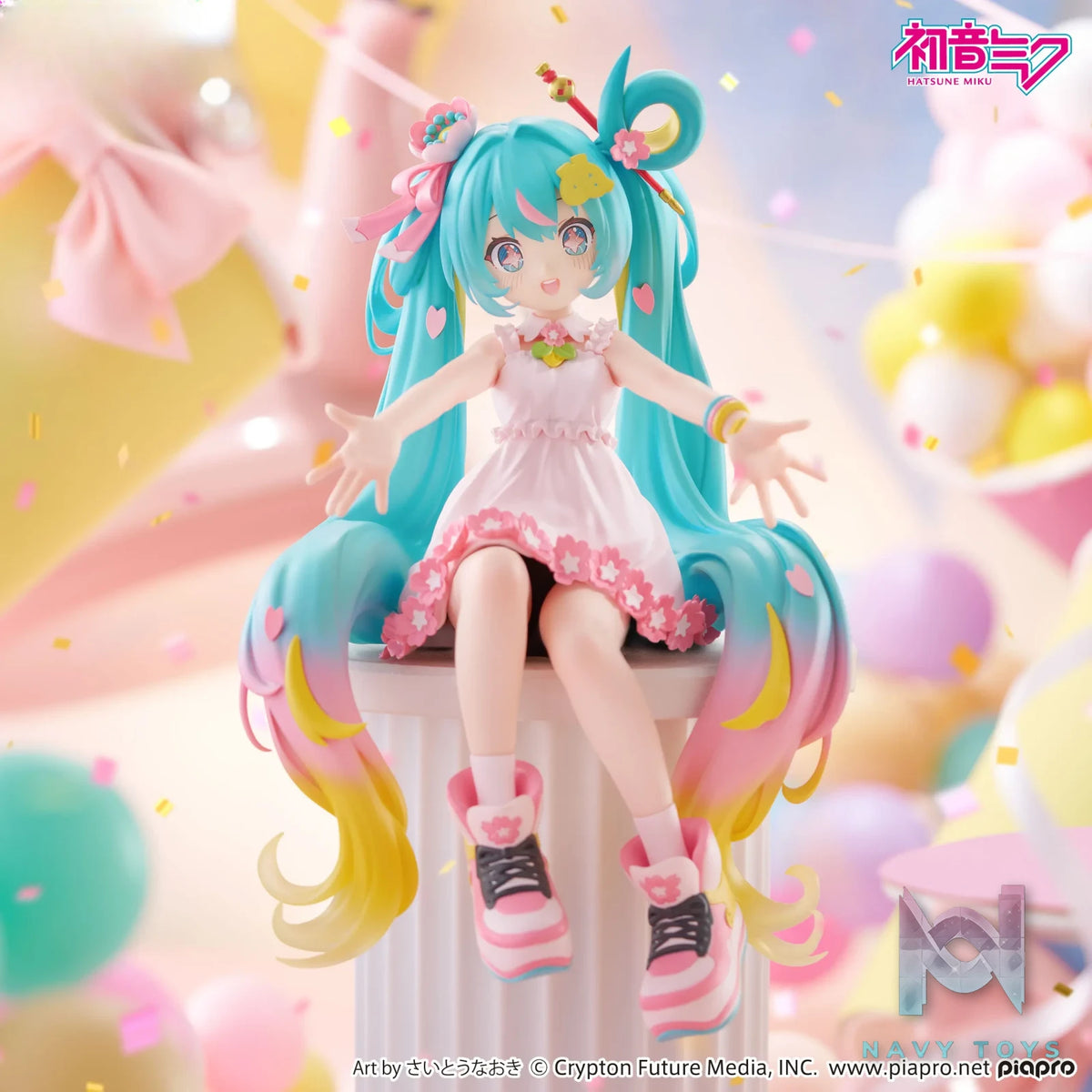 FURYU – Hatsune Miku Noodle Stopper Figure Hatsune Miku 10th Anniversary (Licensed)