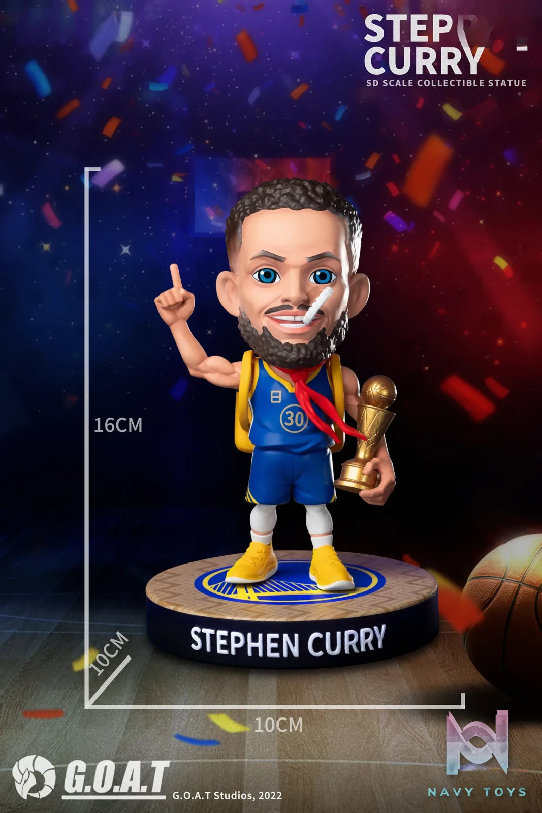 GOAT Studio – NBA Schoolboy Curry & Grim Reaper Durant & Fat Harden