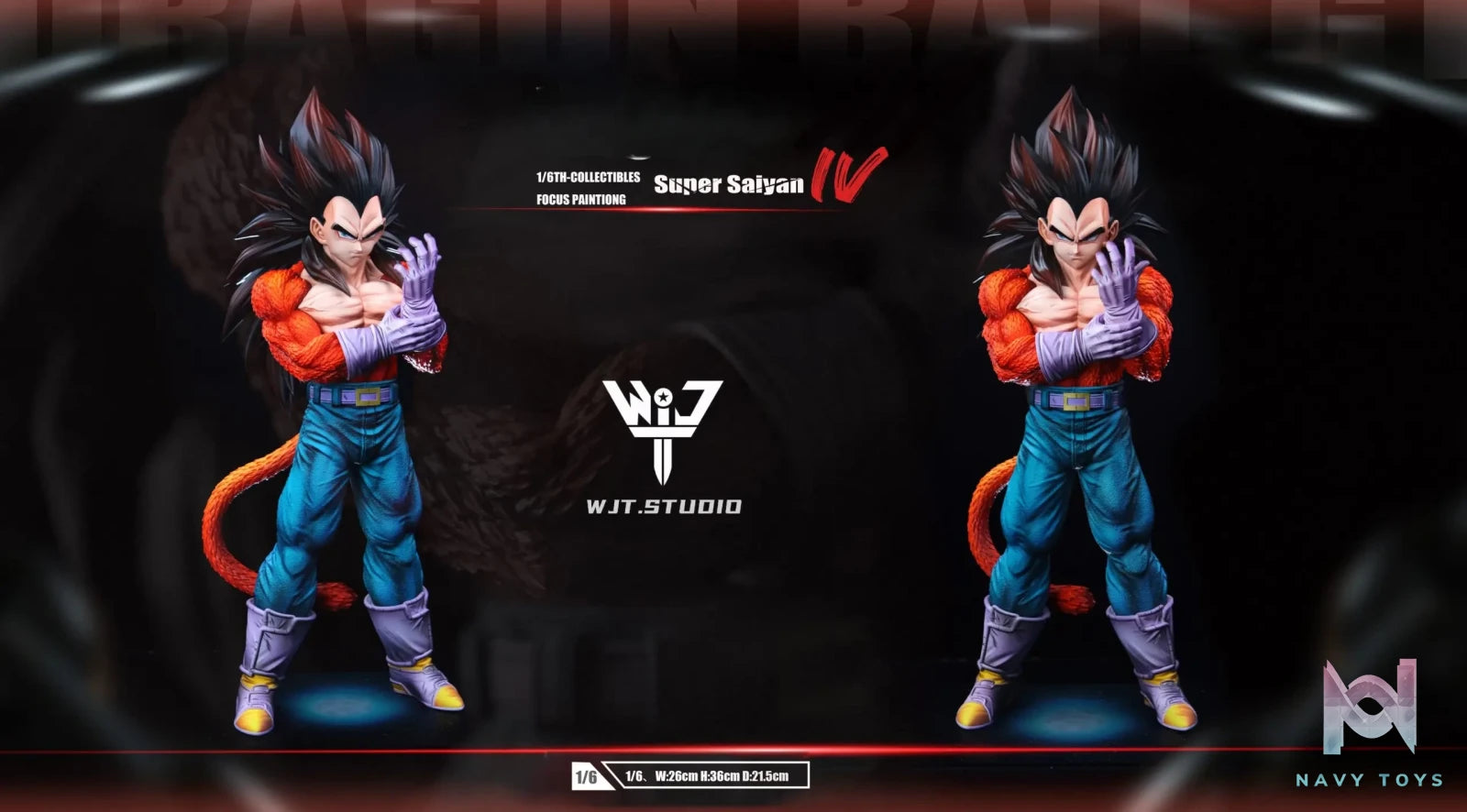 WJT Studio – Vegeta Super Saiyan 4 Dragon Ball