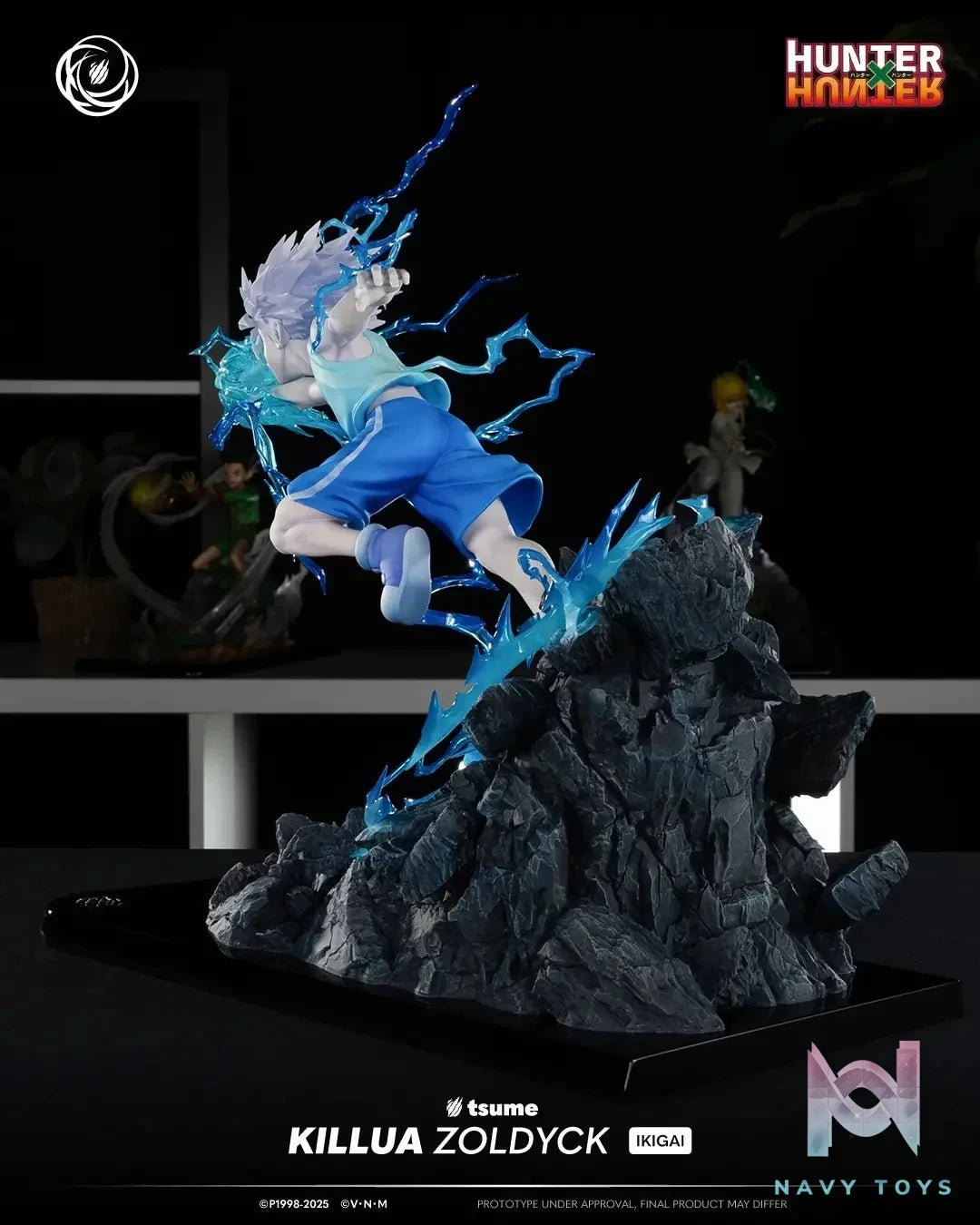 TSUME Studio - Hunter x Hunter KILLUA ZOLDYCK IKIGAI (Licensed) resin statue Navy Toys anime figure
