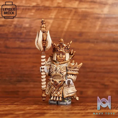 LEYILEBRICK Studio – Chess – Queen (Black & White) LYLST654 LYLST655
