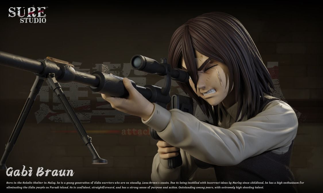 Braun Gabi - Attack on Titan - Sure Studio resin statue Sure Studio anime figure