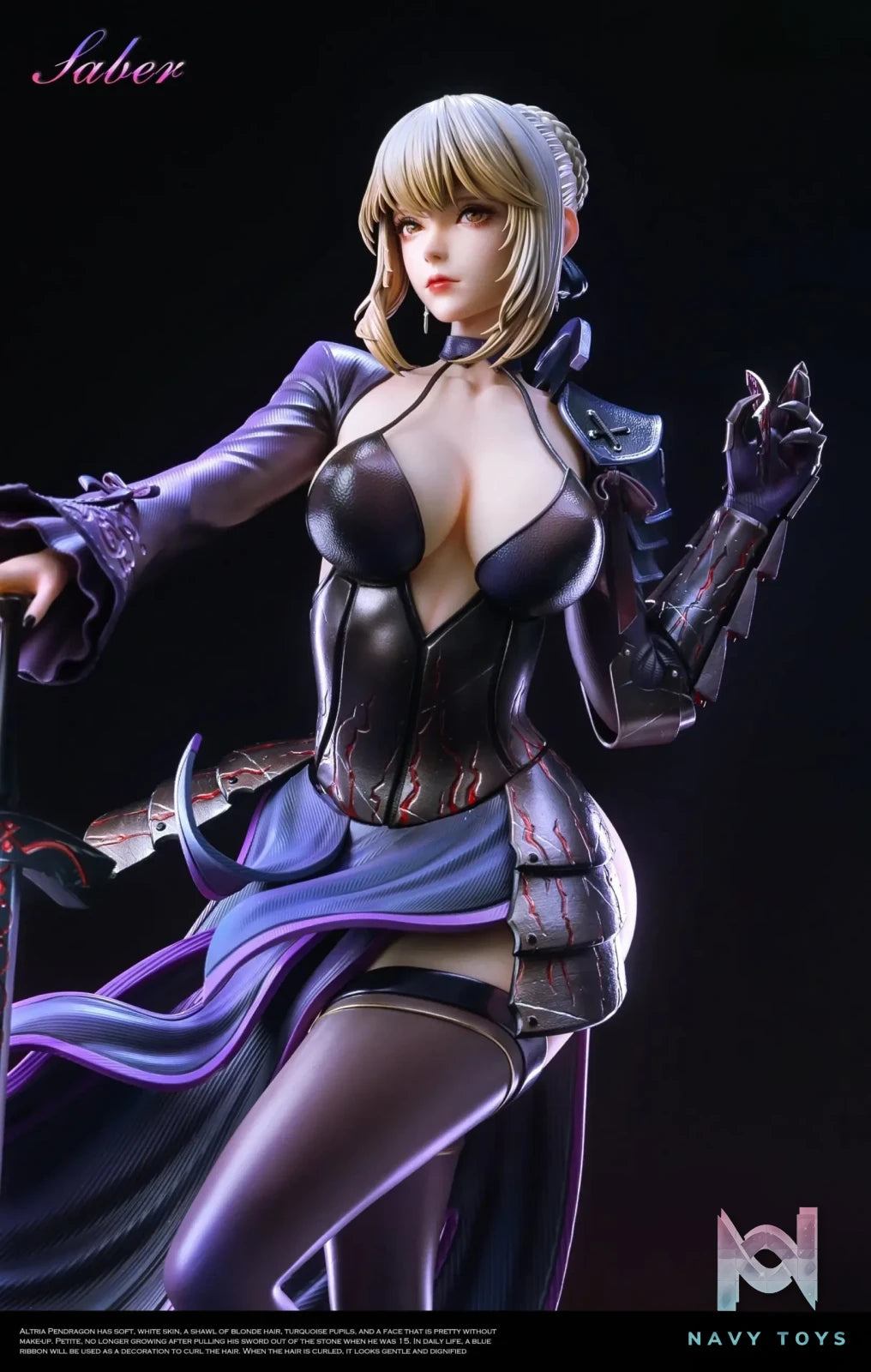 DT Studio & UME Studio – Fate stay night Artoria Utopia black and white resonance