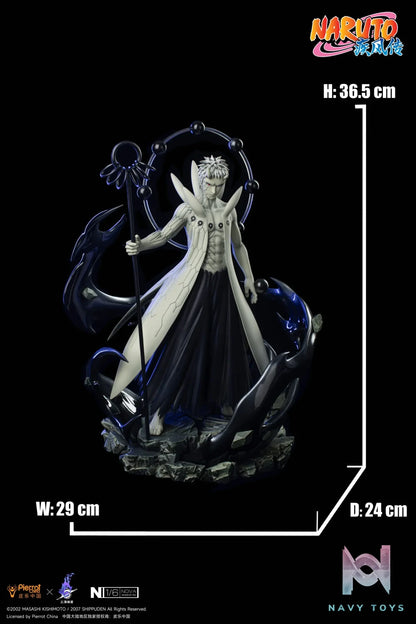 Pickstar Studio – Naruto Officially Licensed Uchiha Madara 1/6 Statue & Uchiha Obito 1/6 Statue (Licensed)