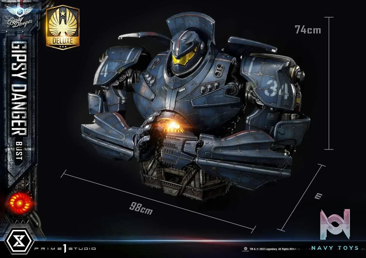 Prime 1 Studio – Life Size Bust Pacific Rim Gipsy Danger LSPACRIM-01 LSPACRIM-01DX (Licensed)