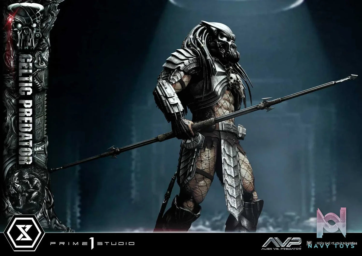 Prime 1 Studio Museum Masterline Alien vs. Predator Celtic Predator MMPR-05 MMPR-05S