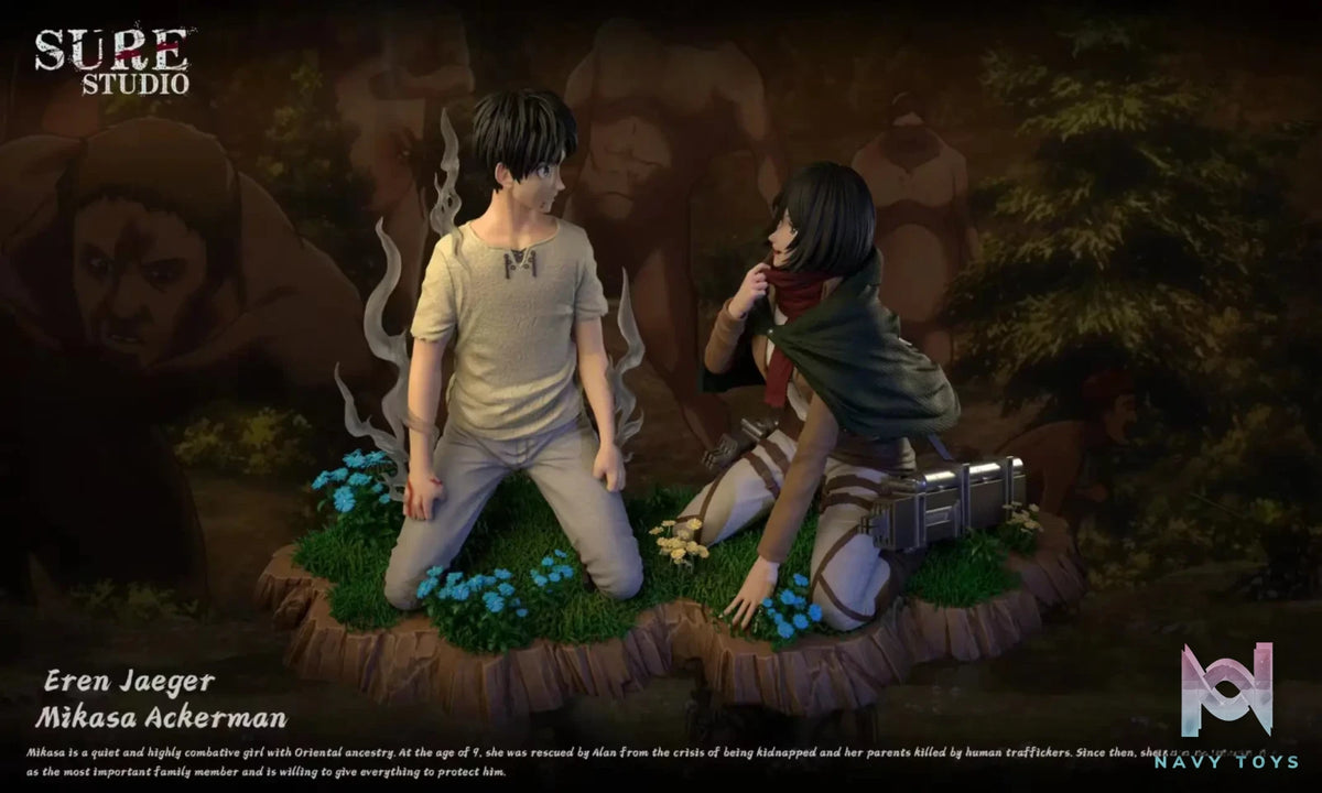 Sure studio – Attack on Titan Eren & Mikasa Scarf 2.0