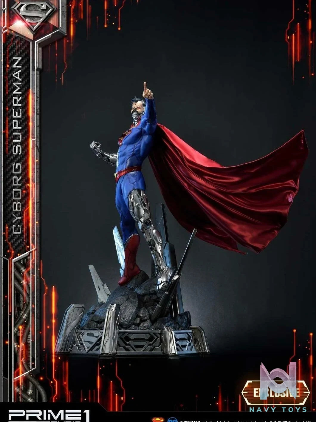 Cyborg Superman - Superman - Prime 1 Studio (MMDC - 32EX) resin statue Prime 1 Studio anime figure