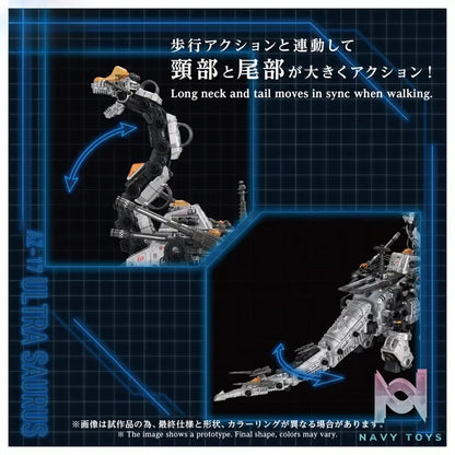 TAKARA TOMY – ZOIDS AZ-17 Ultrasaurus Plastic Model (Licensed)