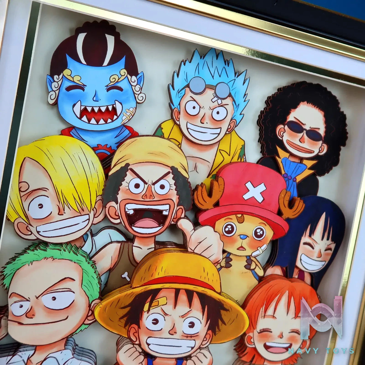 KALA HOME Studio – One Piece Multiple Characters #11 3D Decorative Painting One Piece