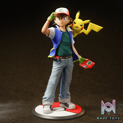 Black Swan Collectibles – Pokémon Ash Diorama & Red Diorama