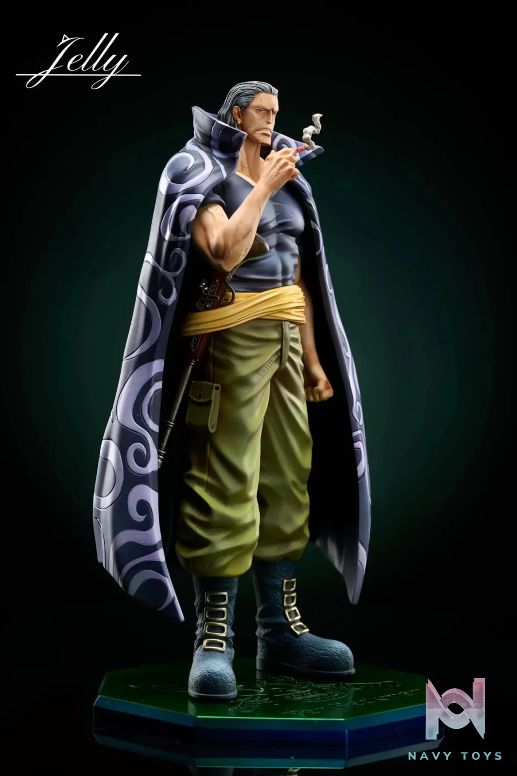 Jelly Studio - One Piece Red Haired Benn Beckman resin statue Navy Toys anime figure
