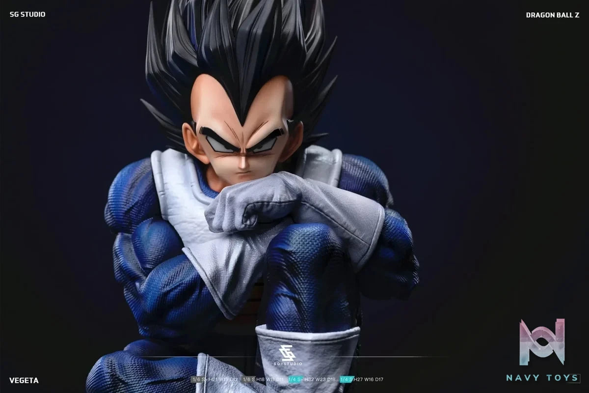 SG Studio - Dragon Ball Namek Vegeta resin statue Navy Toys anime figure