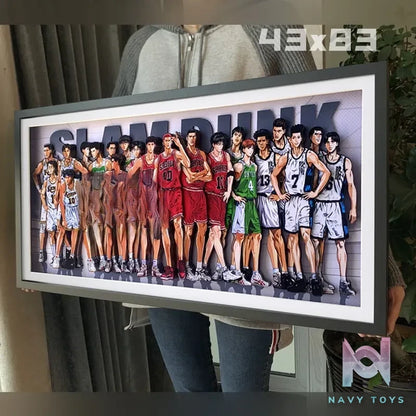 KALA HOME Studio – Slam Dunk Multiple Characters #08 3D Decorative Painting Slam Dunk