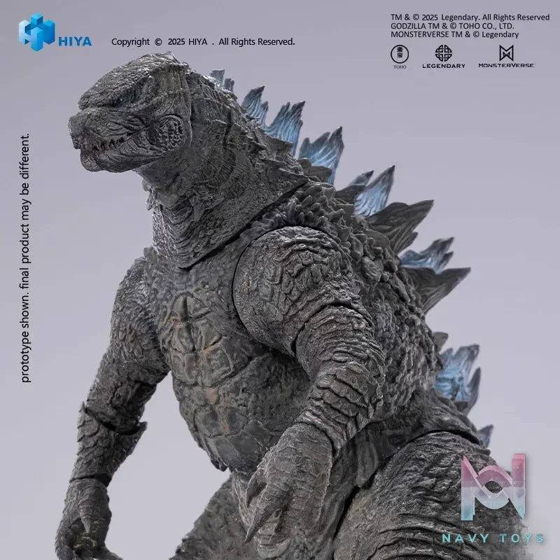 HIYA Toys – 16cm “Godzilla 2014” – Super Movable Heat Ray Godzilla Translucent Ver EBG0079 (Licensed)