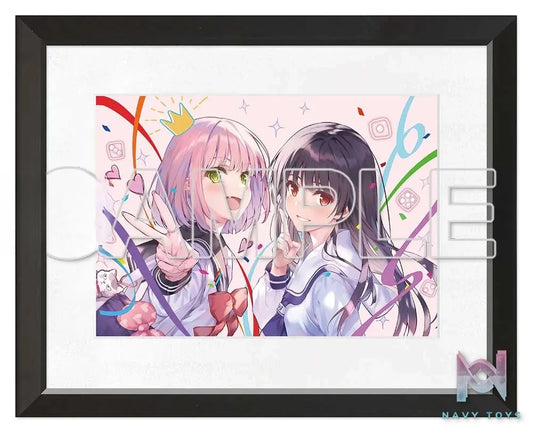 KADOKAWA – Asobi no Kankei – Framed Artwork of Characters (Licensed)