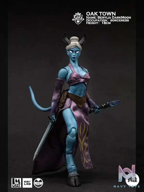 Lazy Monster Studio – Oak town Berylia Dark Moon Assassin & Sorceress (Licensed)