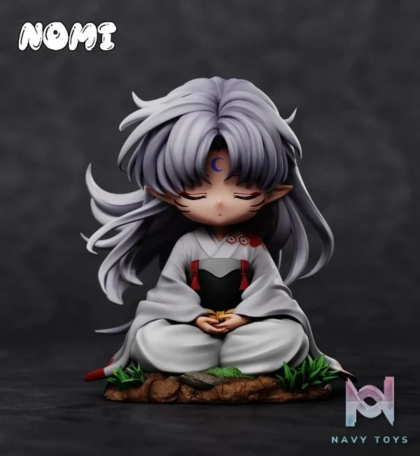 Nomi Studio - Inuyasha Sesshomaru resin statue Navy Toys anime figure