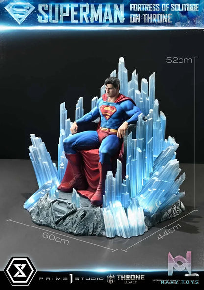 Prime 1 Studio – Superman (Comics) Superman Fortress of Solitude on Throne (Design by Gabriele Dell’Otto) TLCDC-08 TLCDC-08UT TLCDC-08UTS (Licensed)