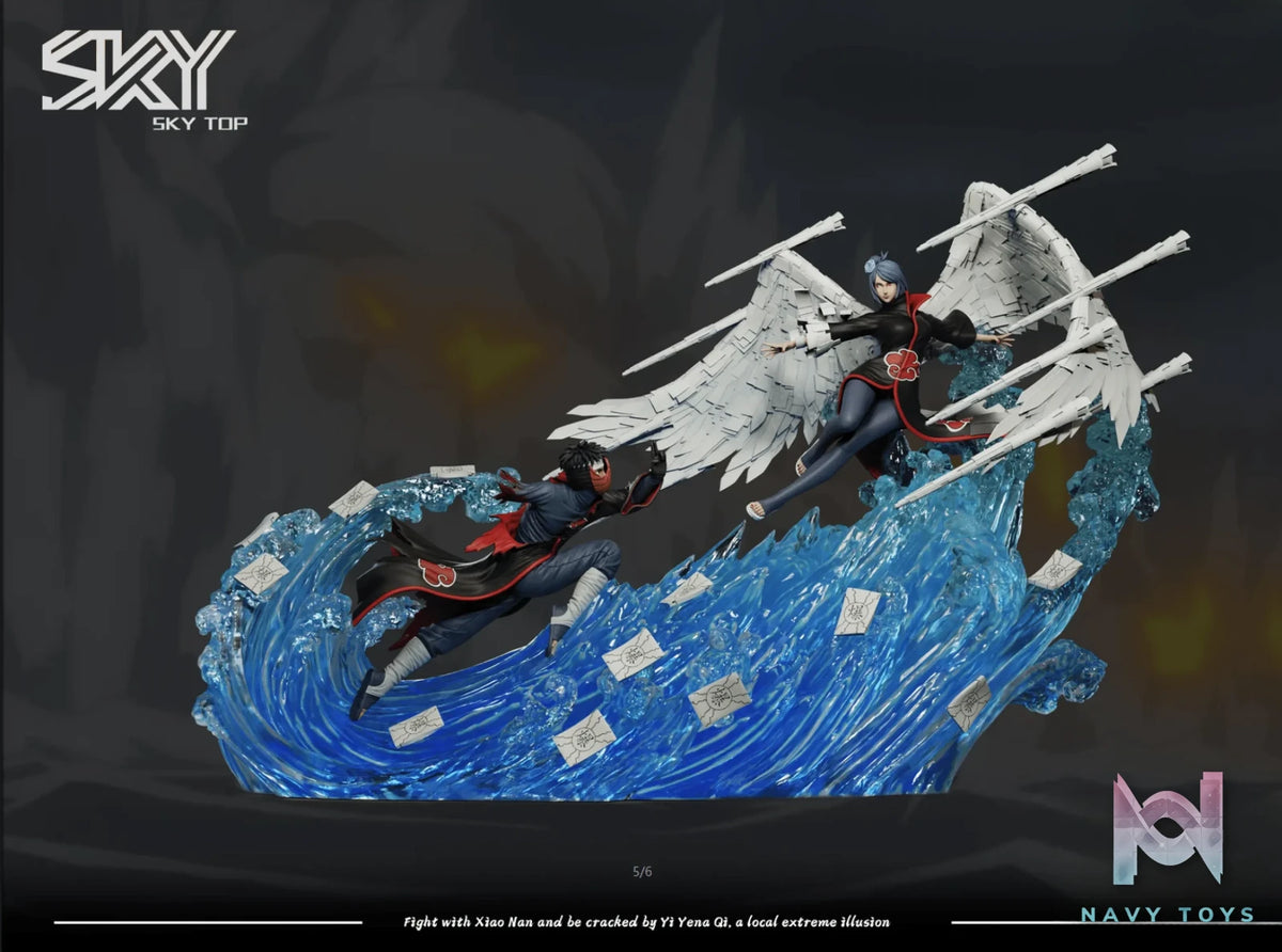 Sky Top Studio – Naruto Series #2: Konan vs Uchiha Obito