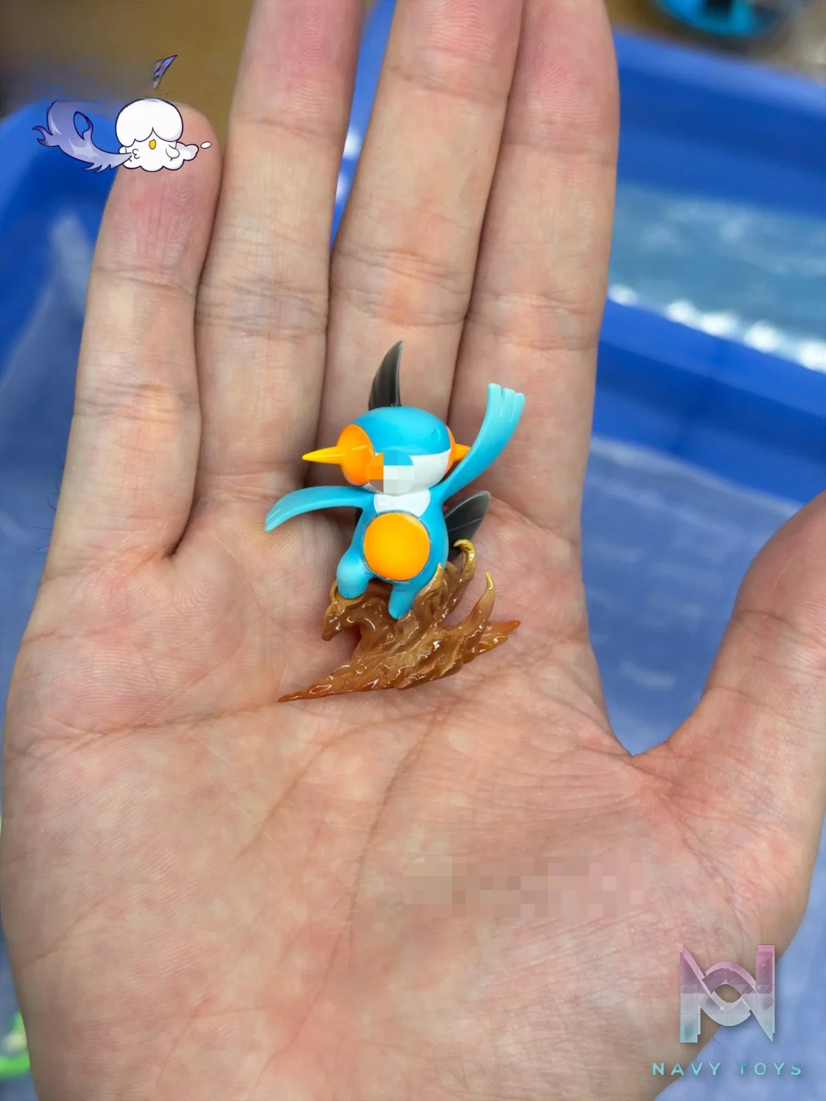 Chasing Light Studio – Evolution Set Mudkip X Marshtomp X Swampert Pokémon