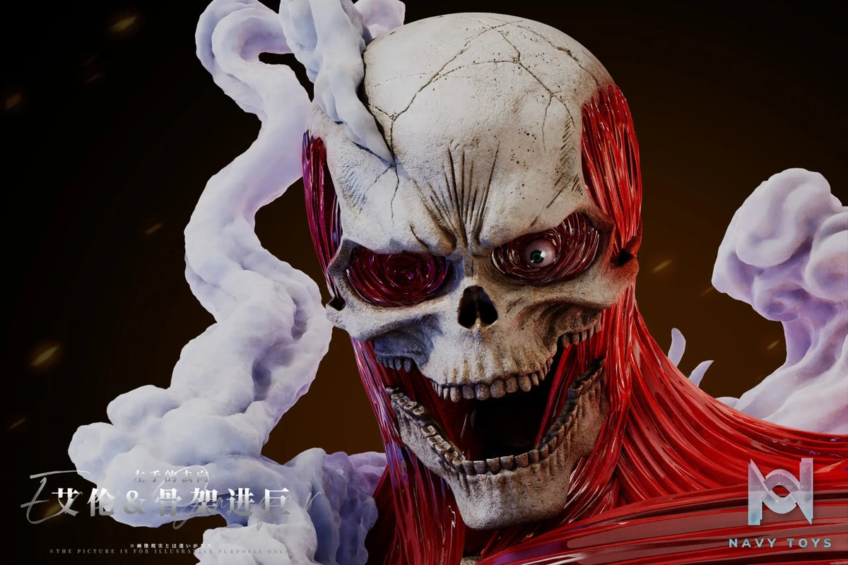 AZ Studio – Attack on Titan Where the Left Hand Goes: Eren & Skeleton Attack Titan