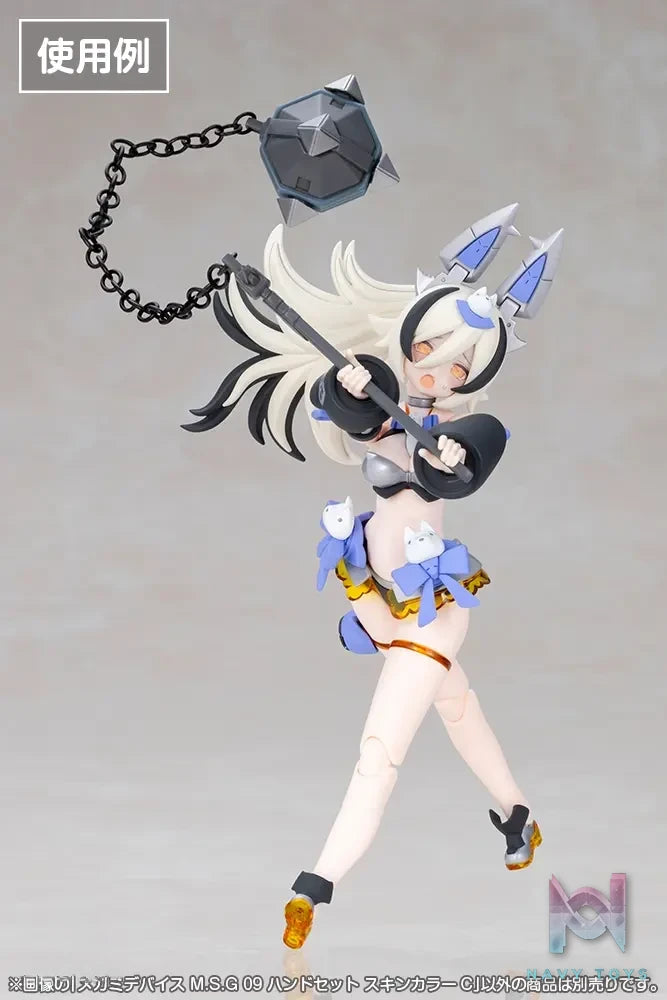 Kotobukiya – Megami Device M.S.G 09 Hand Set Skin Color C X D (Licensed)