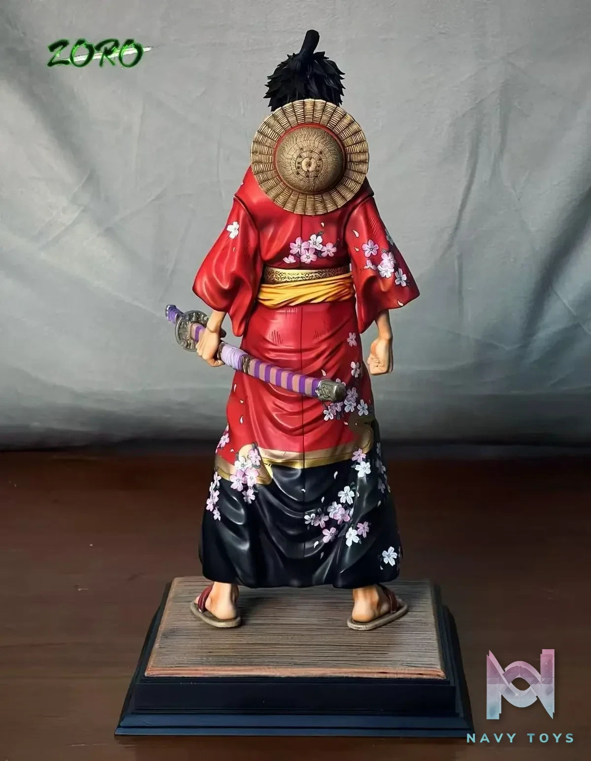 Zoro Studio - One Piece Kimono Luffy resin statue Navy Toys anime figure