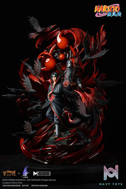 Pickstar Studio – Naruto Officially Licensed Uchiha Itachi & Orochimaru 1/6 Statue (Licensed)