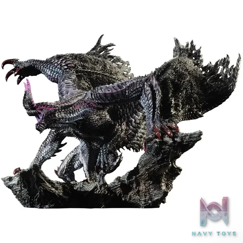 CAPCOM Studio – Capcom Figure Builder Creator’s Model Bubble Fox Wyvern Mizutsune X Black Eclipse Wyvern Gore Magala Reproduction Edition Complete Figure (Licensed)