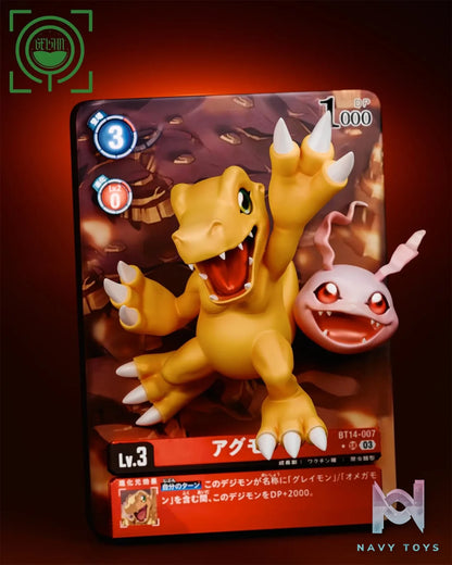 GEISHA Studio – Digimon Card Series #1 Agumon & Koromon