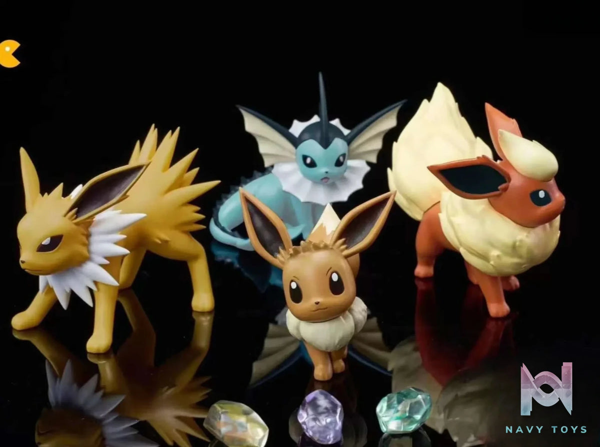 JC Studio – Pokémon Eevee & Flareon & Vaporeon & Jolteon